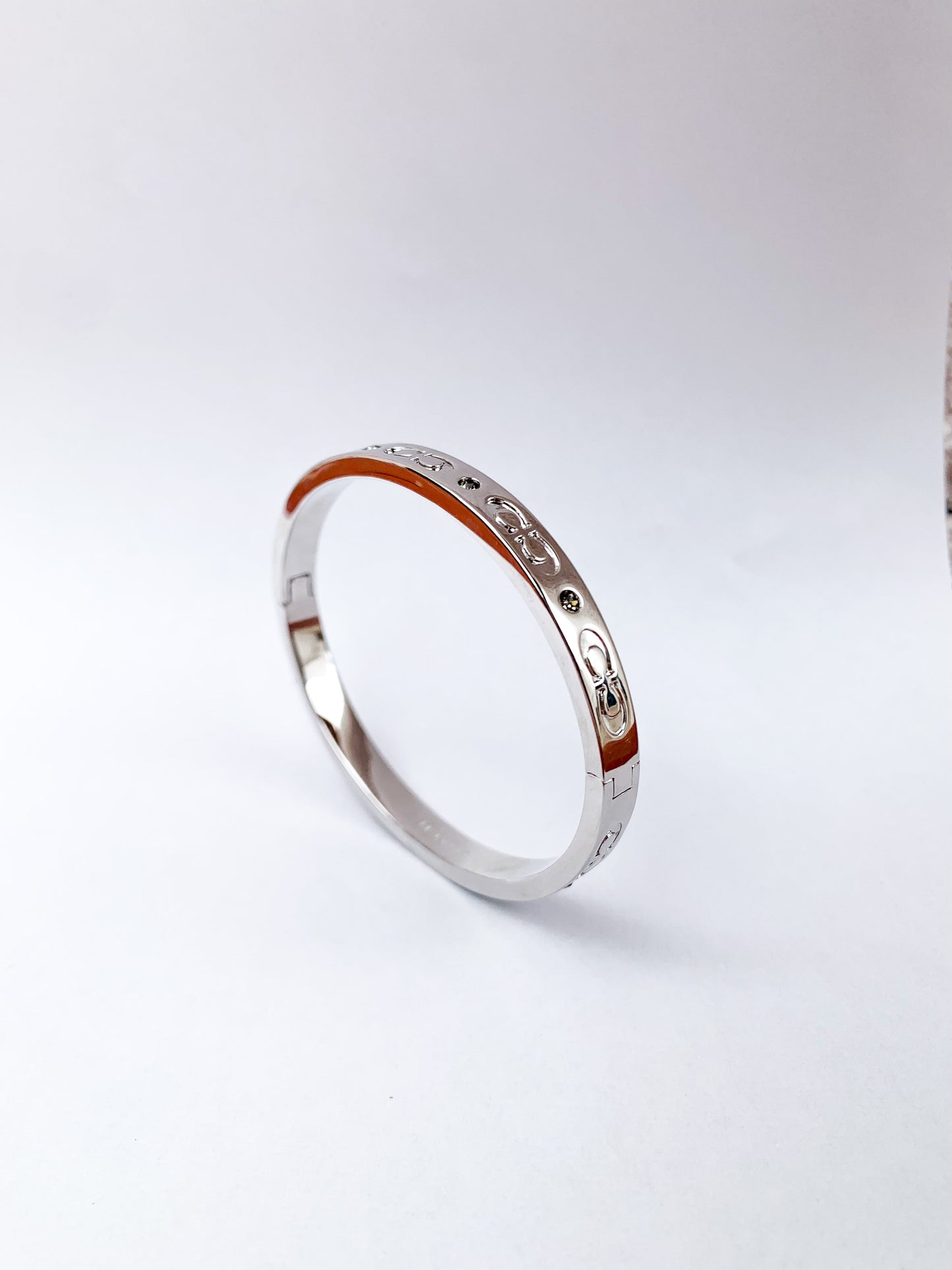 COACH CC Kissing Brazalete Silver